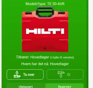 Location in warehouse